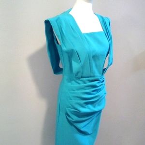 GG London Tiffany blue midi dress